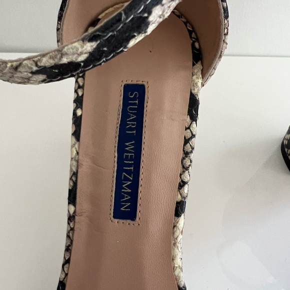 Stuart Weitzman heeled sandal. Size 8.  Excellent condition. - Picture 5 of 6
